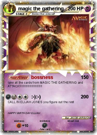 Pokemon magic the gathering