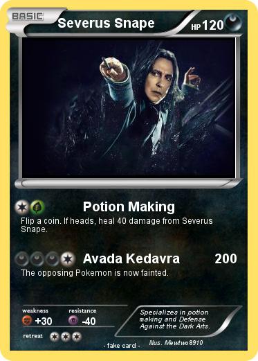 Pokemon Severus Snape