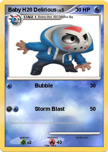 Pokemon Baby H20 Delirious