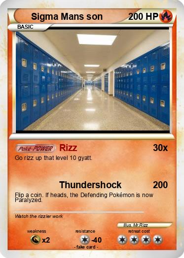 Pokemon Sigma Mans son