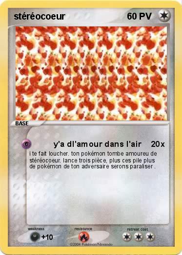 Pokemon stéréocoeur