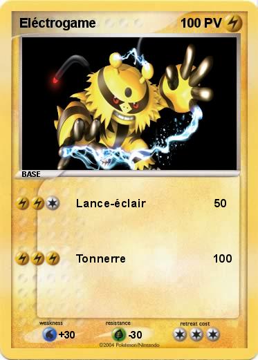 Pokemon Eléctrogame