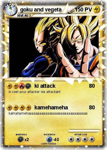 Pokemon goku and vegeta