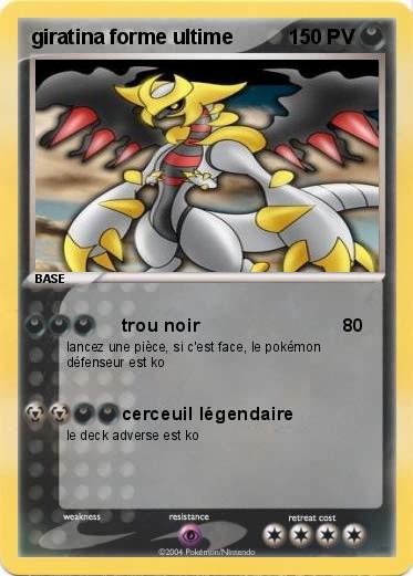 Pokemon giratina forme ultime