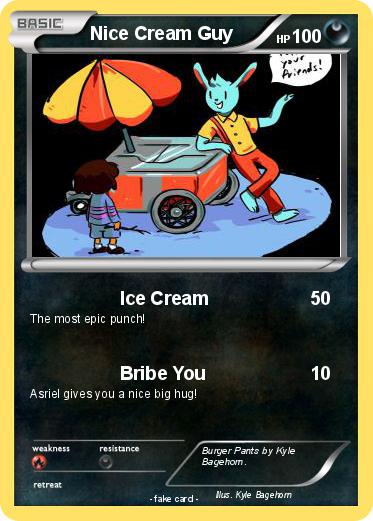 Pokemon Nice Cream Guy