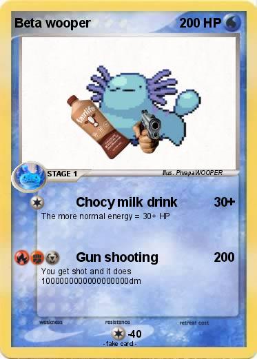 Pokemon Beta wooper