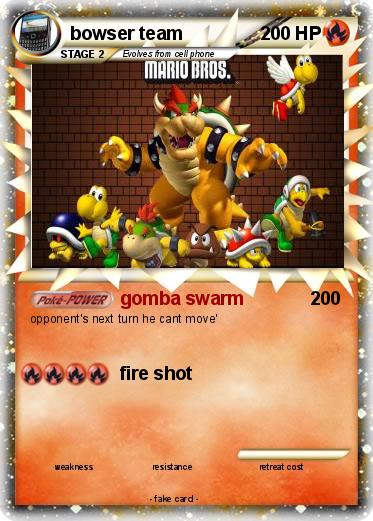 Pokemon bowser team