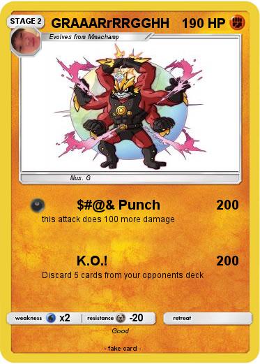 Pokemon GRAAARrRRGGHH