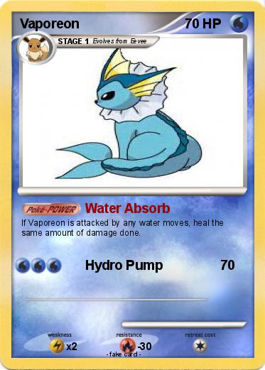 Pokemon Vaporeon