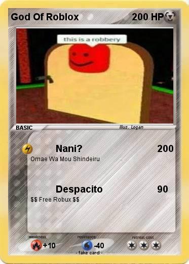 Pokemon God Of Roblox