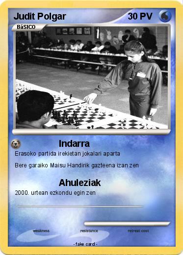 Pokemon Judit Polgar