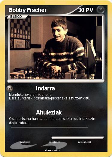 Pokemon Bobby Fischer