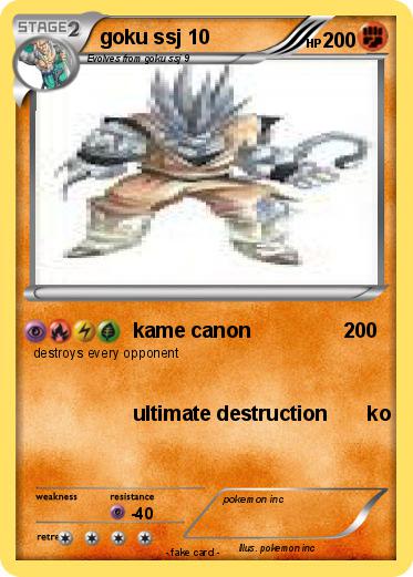 Pokemon goku ssj 10