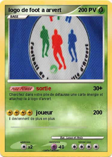 Pokemon logo de foot a arvert