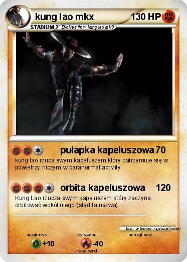 Pokemon kung lao mkx