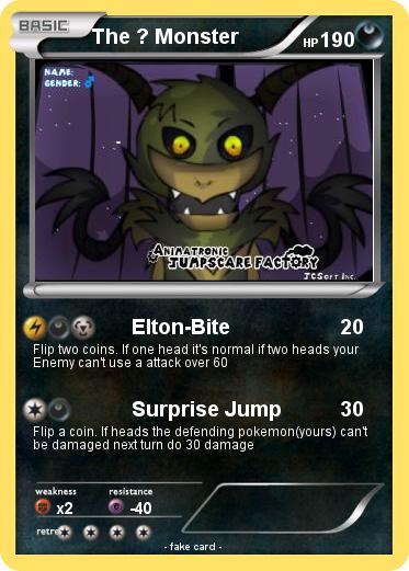 Pokemon The ? Monster