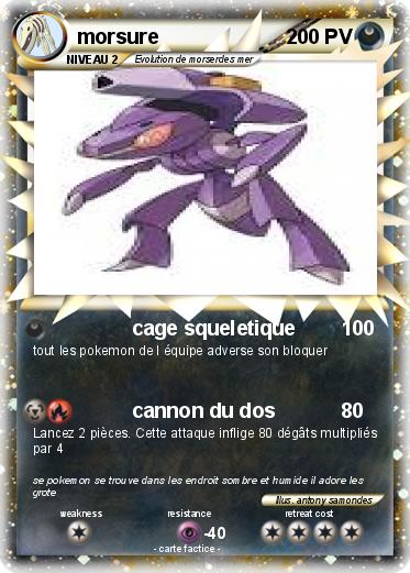 Pokemon morsure