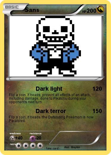 Pokemon Sans