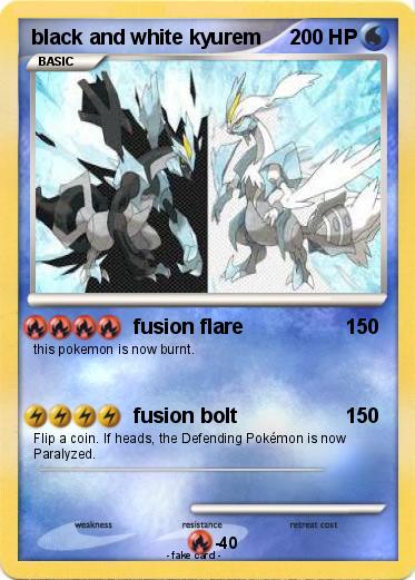 Pokemon black and white kyurem