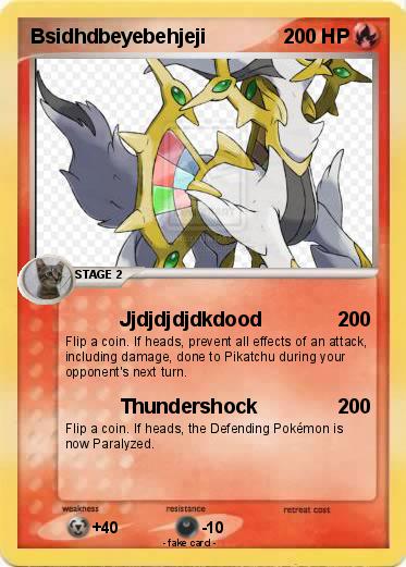 Pokemon Bsidhdbeyebehjeji