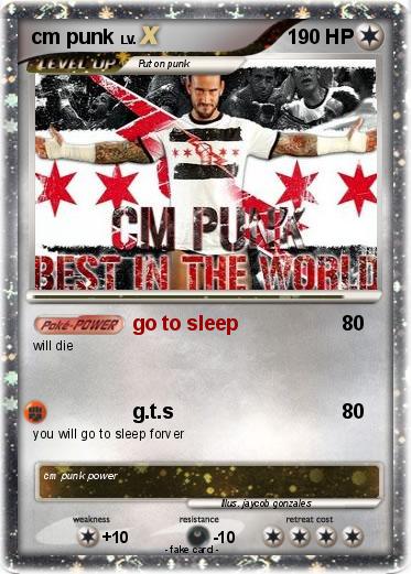 Pokemon cm punk
