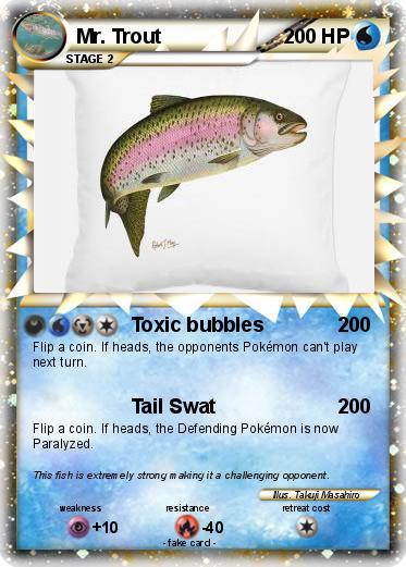 Pokemon Mr. Trout