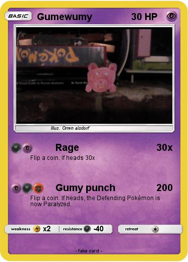 Pokemon Gumewumy