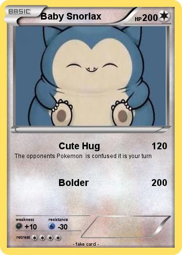 Pokemon Baby Snorlax