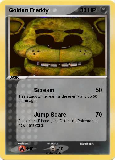 Pokemon Golden Freddy