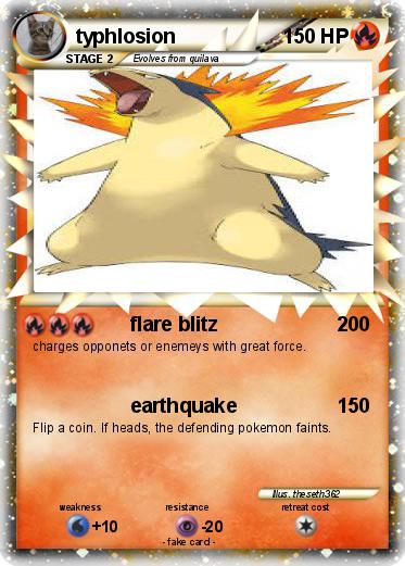 Pokemon typhlosion