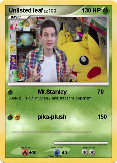 Pokemon Unlisted leaf