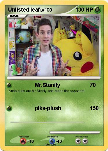 Pokemon Unlisted leaf