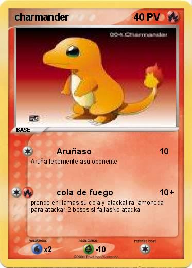 Pokemon charmander