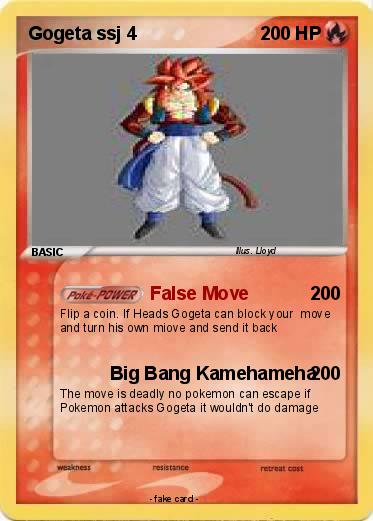 Pokemon Gogeta ssj 4