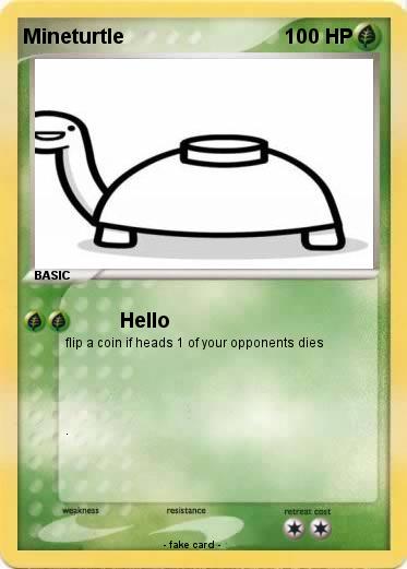 Pokemon Mineturtle