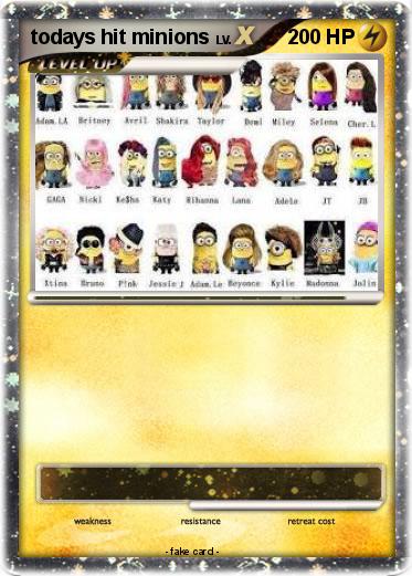 Pokemon todays hit minions