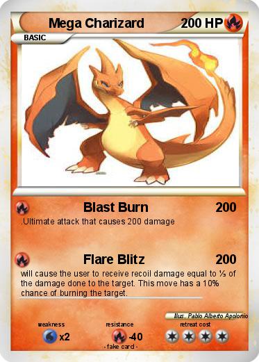Pokemon Mega Charizard