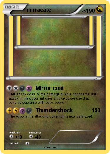 Pokemon mirracate