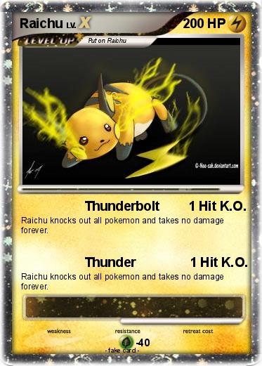 Pokemon Raichu