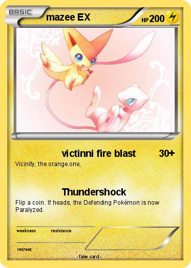 Pokemon mazee EX