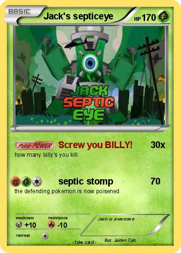 Pokemon Jack's septiceye