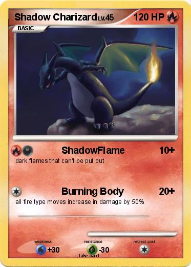 Pokemon Shadow Charizard