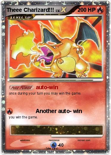 Pokemon Theee Charizard!!!