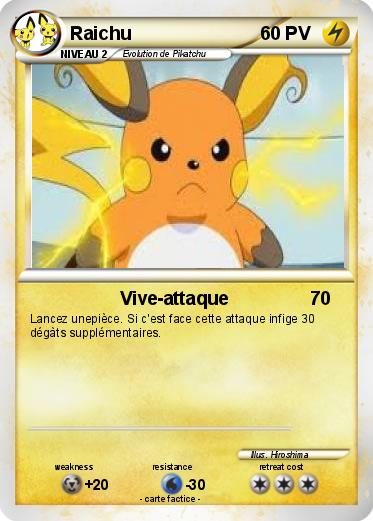 Pokemon Raichu