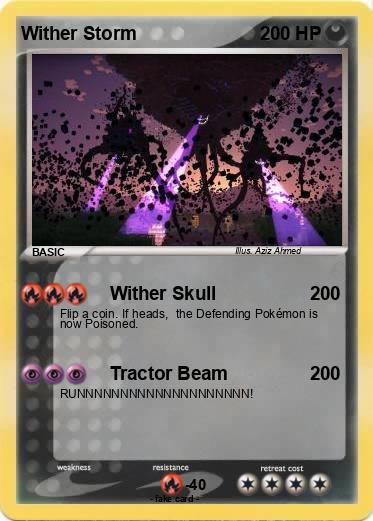 Pokemon Wither Storm