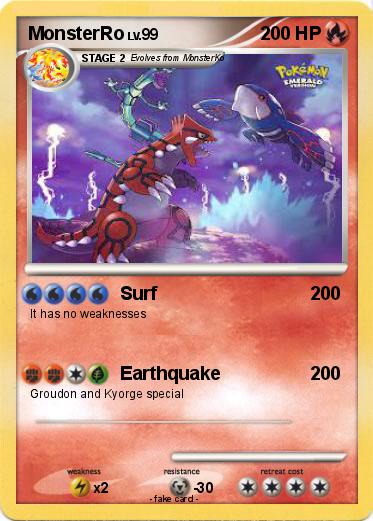 Pokemon MonsterRo