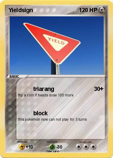 Pokemon Yieldsign