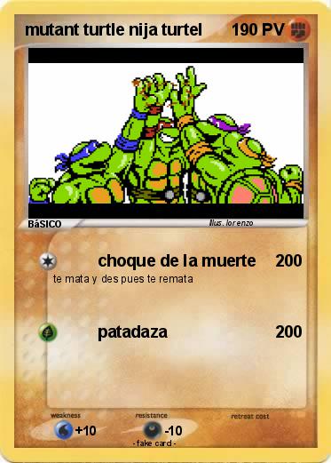 Pokemon mutant turtle nija turtel