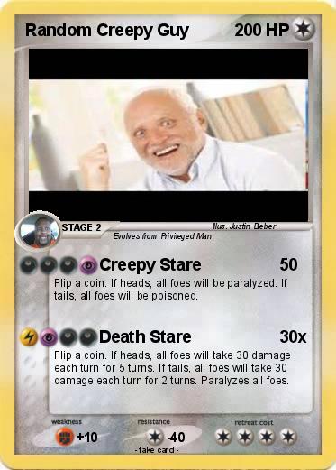 Pokemon Random Creepy Guy