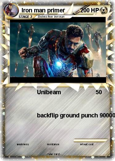 Pokemon Iron man primer